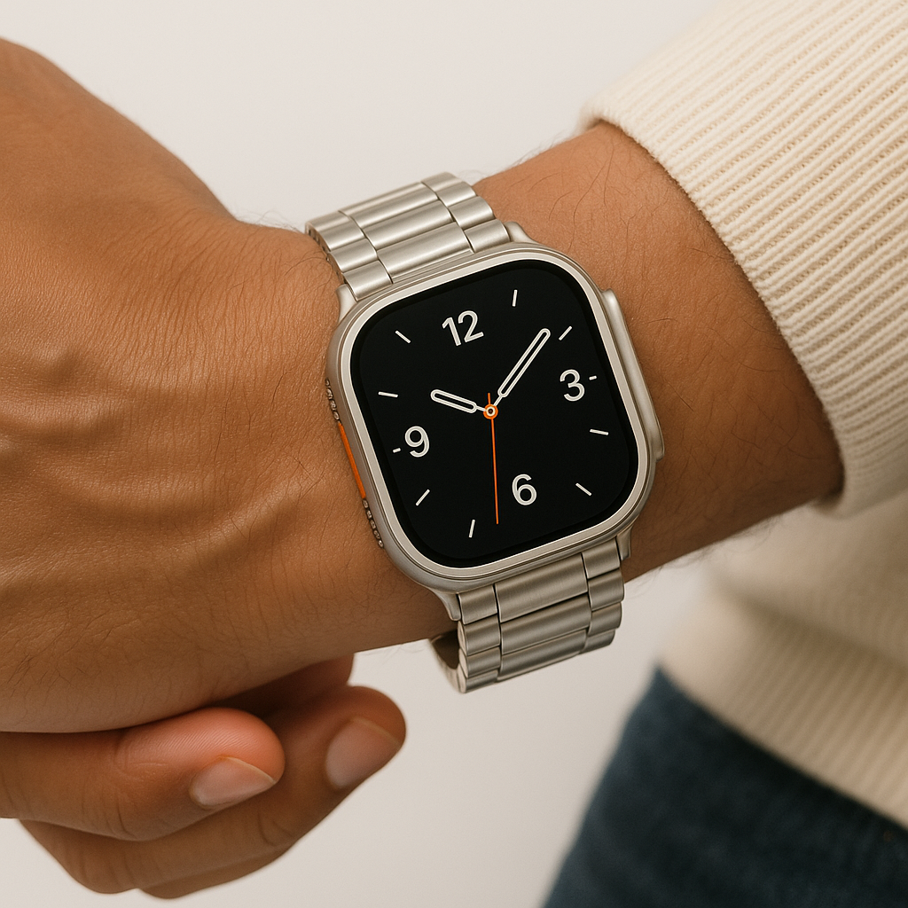 Ultra Smart Watch 7 in 1 Strap – 2.02" Display | Wireless Charging