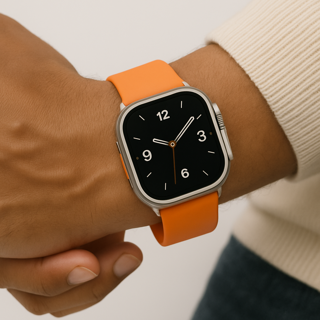 Ultra Smart Watch 7 in 1 Strap – 2.02" Display | Wireless Charging